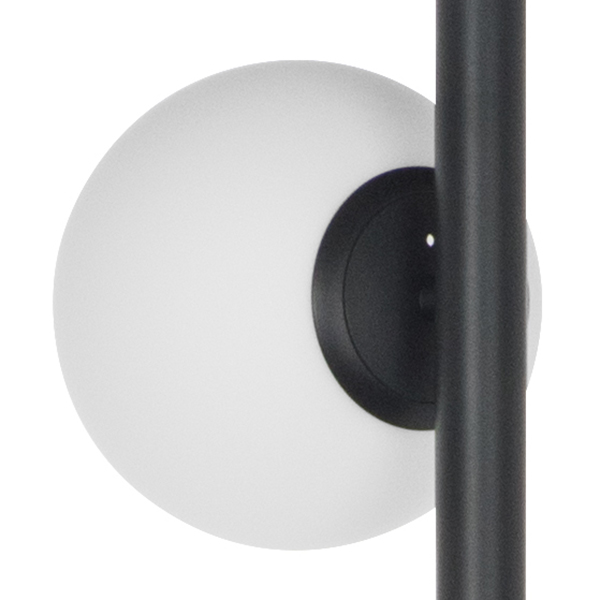 815757 Торшер CROCO 5х40W E14 ЧЕРНЫЙ МАТОВЫЙ