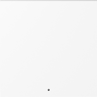 Клавиша 1-я с подсветкой, глянцевый белый, серия A07