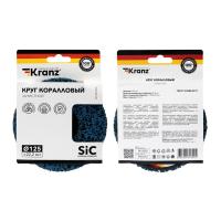 Круг зачистной коралловый 125x22,2мм KRANZ