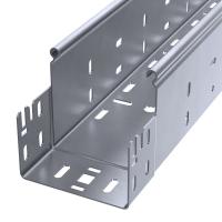 Лоток перфорированный Профи INOX (AISI 316) 100х100x6000 (1,5 мм) (12 м/уп) Промрукав