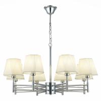 SLE105403-08 Светильник потолочный Хром/Белый E14 8*40W LAGORO