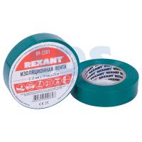 Изолента 19мм х 25м зеленая REXANT (5шт/уп)