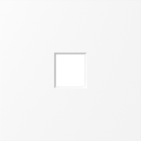 Накладка 1-я для розеток RJ45,TV,SAT, глянцевый белый, серия S08