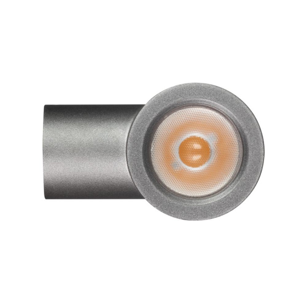 Светильник KT-RAY-WALL-R46-3W Warm3000 (GR, 24 deg, 24V) (Arlight, IP65 Металл, 3 года)