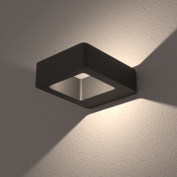 Светильник LGD-Wall-Frame-2B-5W Warm White (Arlight, IP54 Металл, 1 год)