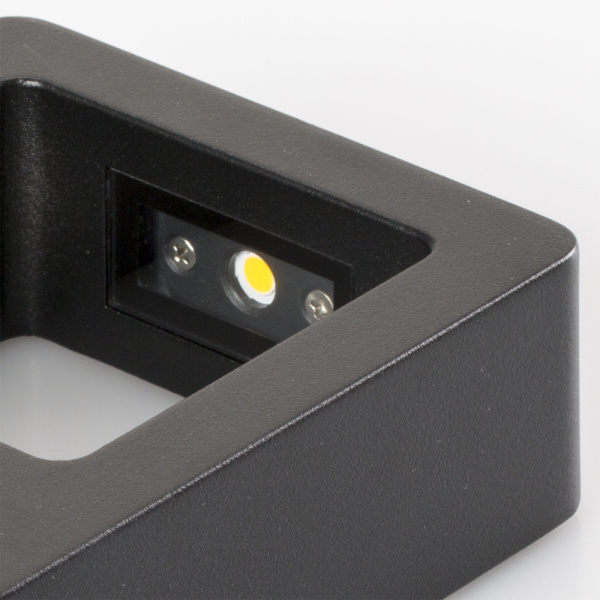 Светильник LGD-Wall-Frame-J2B-7W Warm White (Arlight, IP54 Металл, 1 год)