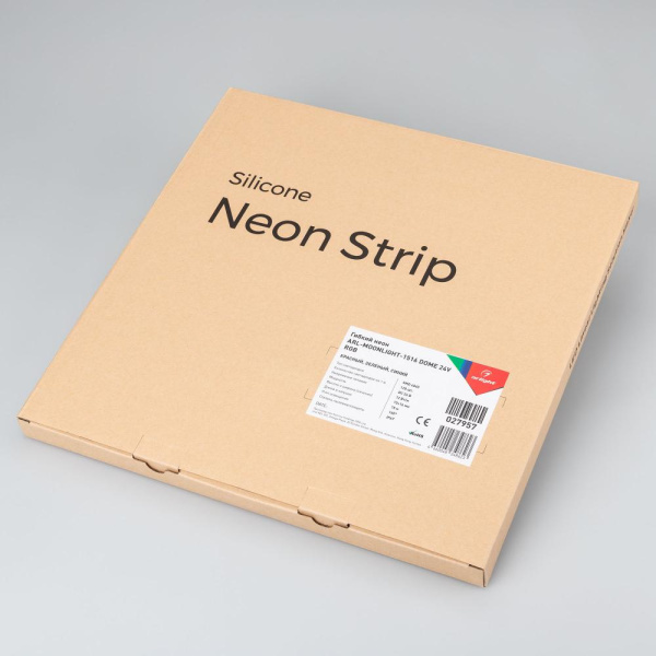 Гибкий неон ARL-MOONLIGHT-1516-DOME 24V RGB (Arlight, 12 Вт/м, IP67)