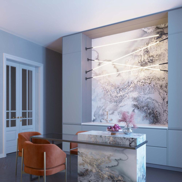 Лента герметичная MOONLIGHT-TOP-S-M560-D13mm 48V Day4300 (13 W/m, IP65, 10m, wire x1, трос) (Arlight, Вывод кабеля прямой)