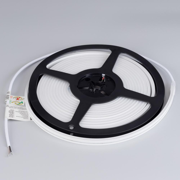 Лента герметичная MOONLIGHT-SIDE-A168-4x10mm 24V Green (7.2 W/m, IP65, 5m, wire x2) (Arlight, Вывод кабеля прямой)