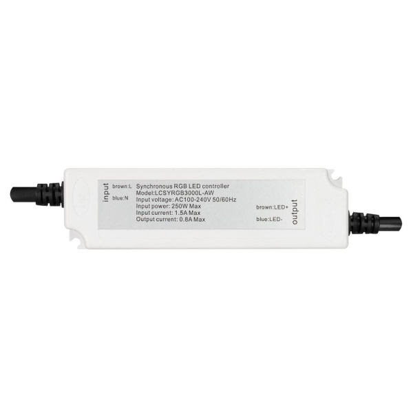 Контроллер ARD-CLASSIC-SYNC-RGB-3000LED Black (230V, 250W, RF ПДУ) (Ardecoled, Закрытый)