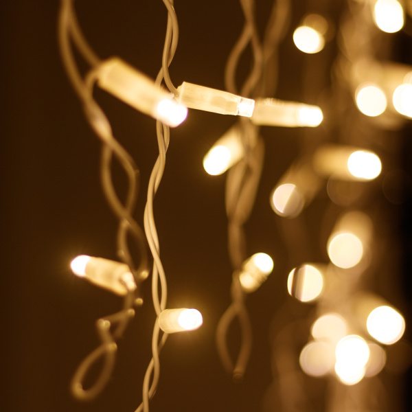 Светодиодная гирлянда ARD-EDGE-CLASSIC-2400x600-WHITE-88LED-STD WARM (230V, 6W) (Ardecoled, IP65)