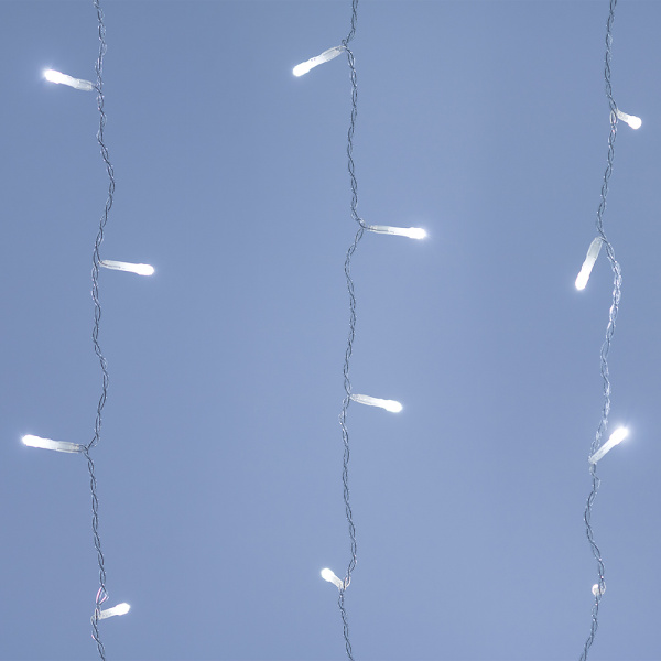 Светодиодная гирлянда ARD-CURTAIN-HOME-1000x1500-CLEAR-96LED White (230V, 6W) (Ardecoled, IP20)