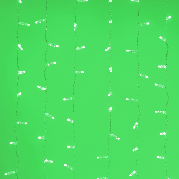 Светодиодная гирлянда ARD-CURTAIN-CLASSIC-2000x1500-CLEAR-360LED Green (230V, 60W) (Ardecoled, IP65)