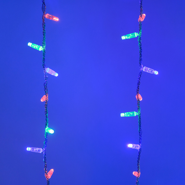 Светодиодная гирлянда ARD-CURTAIN-CLASSIC-2000x3000-CLEAR-756LED RGB (230V, 108W) (Ardecoled, IP65)