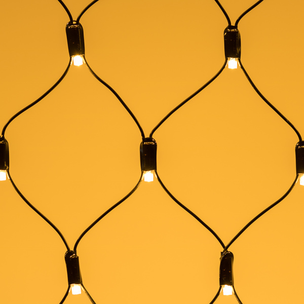 Светодиодная гирлянда ARD-NETLIGHT-CLASSIC-2500x2500-BLACK-432LED Warm (230V, 26W) (Ardecoled, IP65)