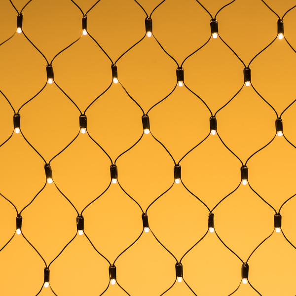 Светодиодная гирлянда ARD-NETLIGHT-CLASSIC-2500x2500-BLACK-432LED Warm (230V, 26W) (Ardecoled, IP65)