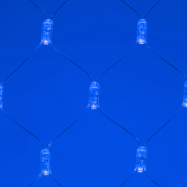 Светодиодная гирлянда ARD-NETLIGHT-CLASSIC-2000x1500-CLEAR-288LED Blue (230V, 18W) (Ardecoled, IP65)