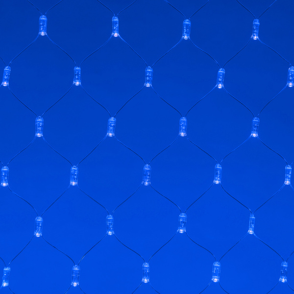 Светодиодная гирлянда ARD-NETLIGHT-CLASSIC-2000x1500-CLEAR-288LED Blue (230V, 18W) (Ardecoled, IP65)