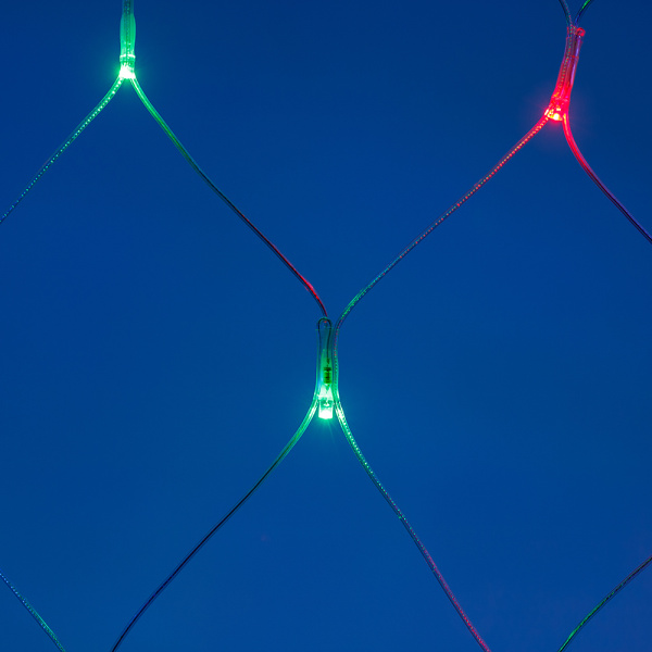 Светодиодная гирлянда ARD-NETLIGHT-HOME-1500x1500-CLEAR-150LED RGB (230V, 12W) (Ardecoled, IP20)