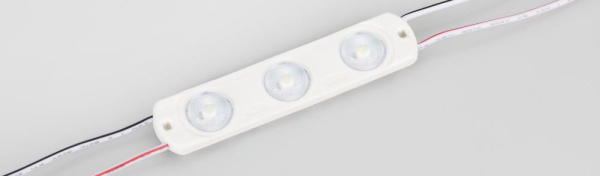 Модуль герметичный CRAFT-2835-3-12V Warm 170deg (80x17.5mm, 1.2W, IP67) (Arlight, Закрытый)