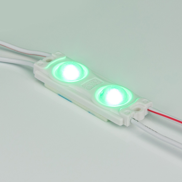 Модуль герметичный ARL-LC2835-2-12V Green (Arlight, Закрытый)