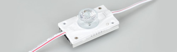 Модуль герметичный ARL-ORION-S30-12V White 15x55 deg (3535, 1 LED) (Arlight, Закрытый)