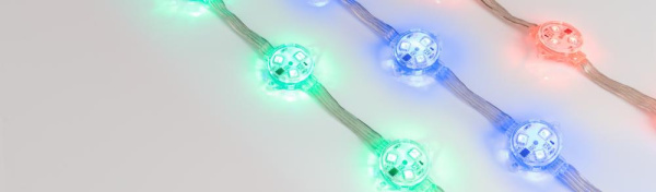 Модуль управляемый DMX-B3-D30 12V RGB (0.72W, IP68, 140 deg) (Arlight, Пластик, 3 года)