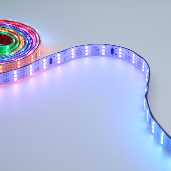 Лента SPI-5000P 12V RGB (5060, 480 LED x3,1812) (Arlight, Закрытый, IP66)