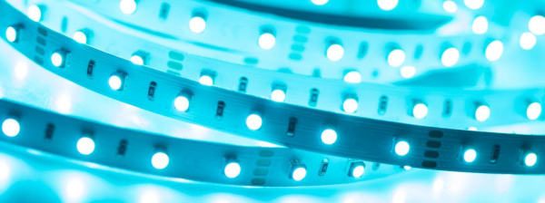 Лента MINI-60-24V RGB 10mm (3535, 5m, LUX) (Arlight, 14.4 Вт/м, IP20)