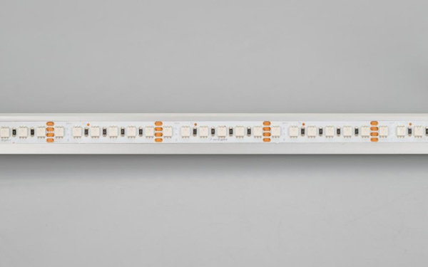 Лента RT 2-5000 24V RGB 10mm (4040, 120 LED/m, LUX) (Arlight, 13.2 Вт/м, IP20)