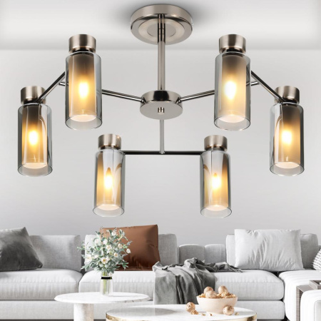 Люстра Rivoli Klara 3099-306 6 * Е14 15 Вт модерн дубликат