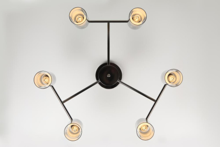 Люстра Rivoli Klara 3099-306 6 * Е14 15 Вт модерн дубликат