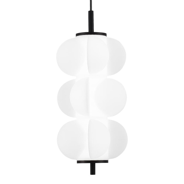 SL6121.403.01 Светильник подвесной ST-Luce Черный/Белый LED 1*9W 3000K TALISMAN