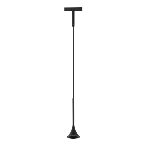 ST688.446.05 Магнитный трековый светильник Черный LED 1*5W 4000K Lm Ra>90  IP20 D70xH225 24V SUPER5