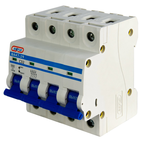 Автоматический выключатель ВА47-29 4P 32А (С) 6кА ЭНЕРГИЯ