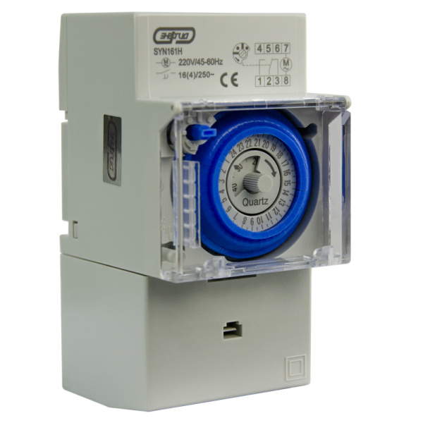 Суточный таймер SYN 161H 220V AC ЭНЕРГИЯ