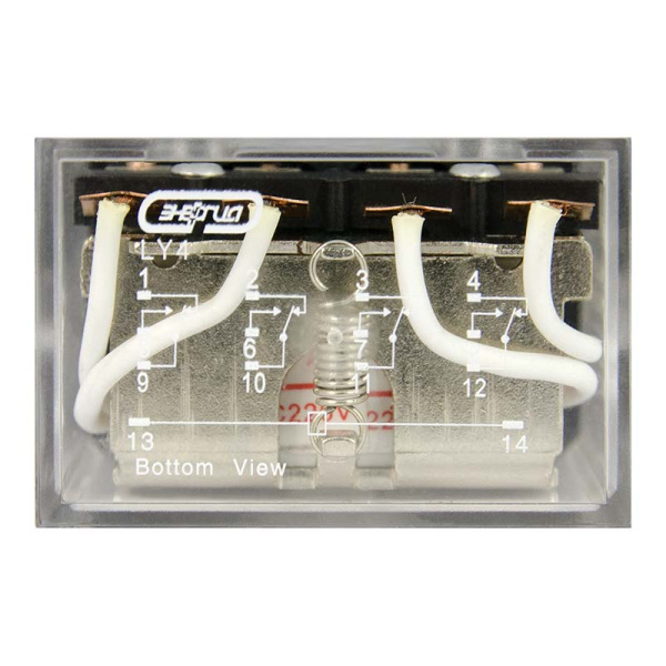 Реле промежуточное LY-4 10А 230AC 4пк ЭНЕРГИЯ