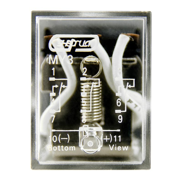 Реле промежуточное MY-3 5А 12DC 3пк ЭНЕРГИЯ