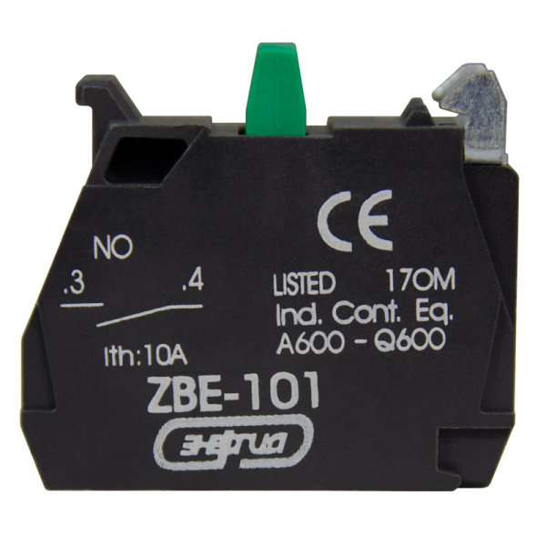 Контакт дополнительный ZB4-BE101 1НО для XB4 ЭНЕРГИЯ