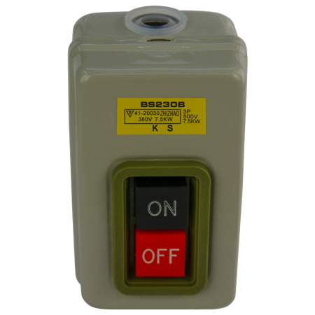 Пост кнопочный BS230B 3P 16A 2 кнопки on/off ЭНЕРГИЯ