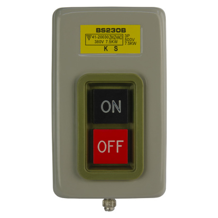 Пост кнопочный BS230B 3P 16A 2 кнопки on/off ЭНЕРГИЯ
