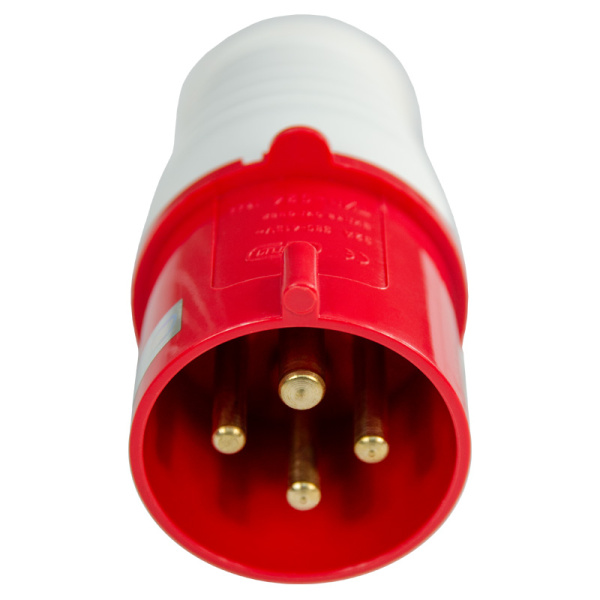 Вилка переносная TS-024 3P+PE 32А 400В IP44 ЭНЕРГИЯ