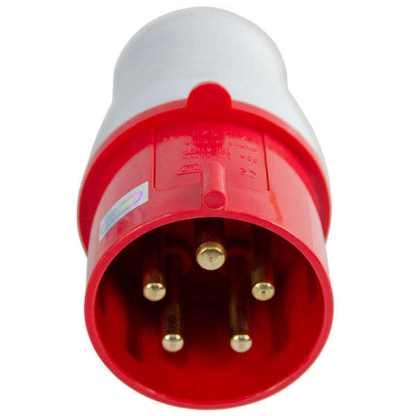 Вилка переносная TS-025 3P+PE+N 32А 400В IP44 ЭНЕРГИЯ