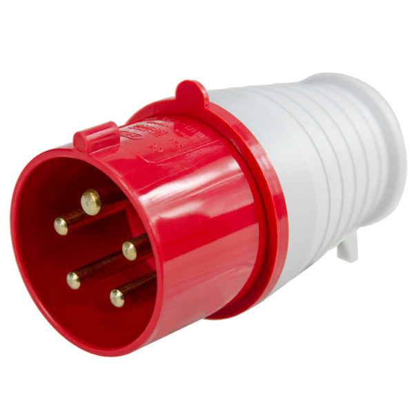 Вилка переносная TS-025 3P+PE+N 32А 400В IP44 ЭНЕРГИЯ