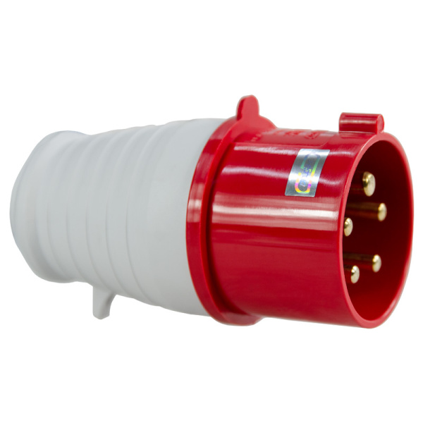 Вилка переносная TS-025 3P+PE+N 32А 400В IP44 ЭНЕРГИЯ