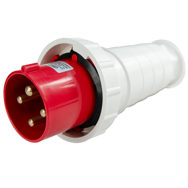 Вилка переносная TS-034 3P+PE 63А 400В IP67 ЭНЕРГИЯ