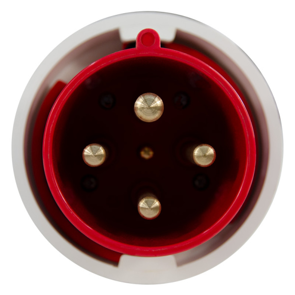 Вилка переносная TS-034 3P+PE 63А 400В IP67 ЭНЕРГИЯ