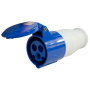 Розетка переносная TS-213 2P+PE 16А 230В IP44 ЭНЕРГИЯ