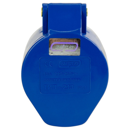 Розетка переносная TS-213 2P+PE 16А 230В IP44 ЭНЕРГИЯ