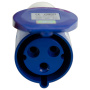Розетка переносная TS-223 2P+PE 32А 230В IP44 ЭНЕРГИЯ